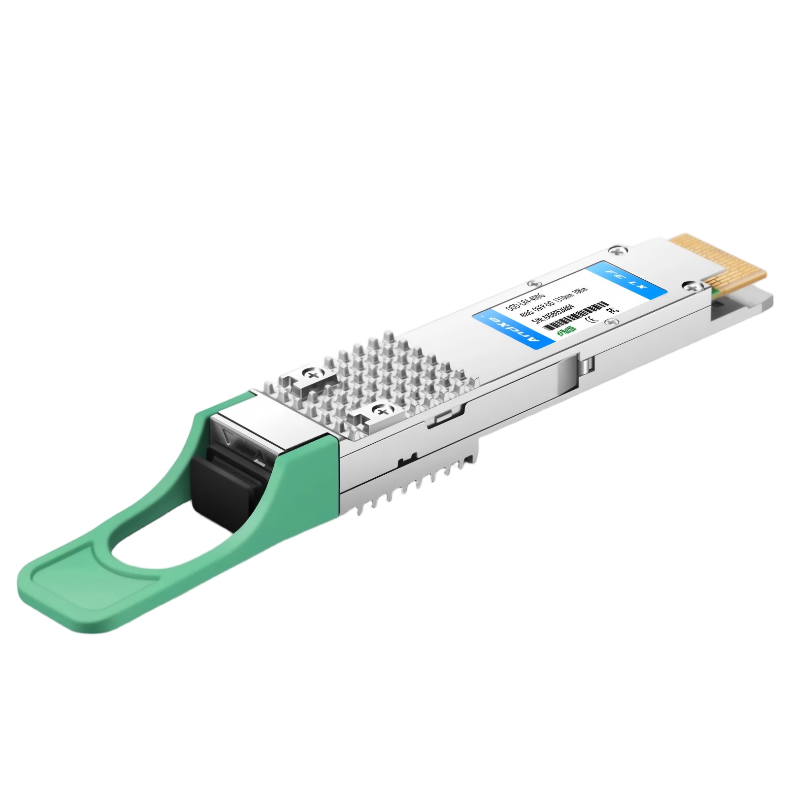 Arista QDD-400G-LR4 兼容 400GBASE-LR4 QSFP-DD PAM4 CWDM4 双工 LC 10km 单模 FEC 光模块