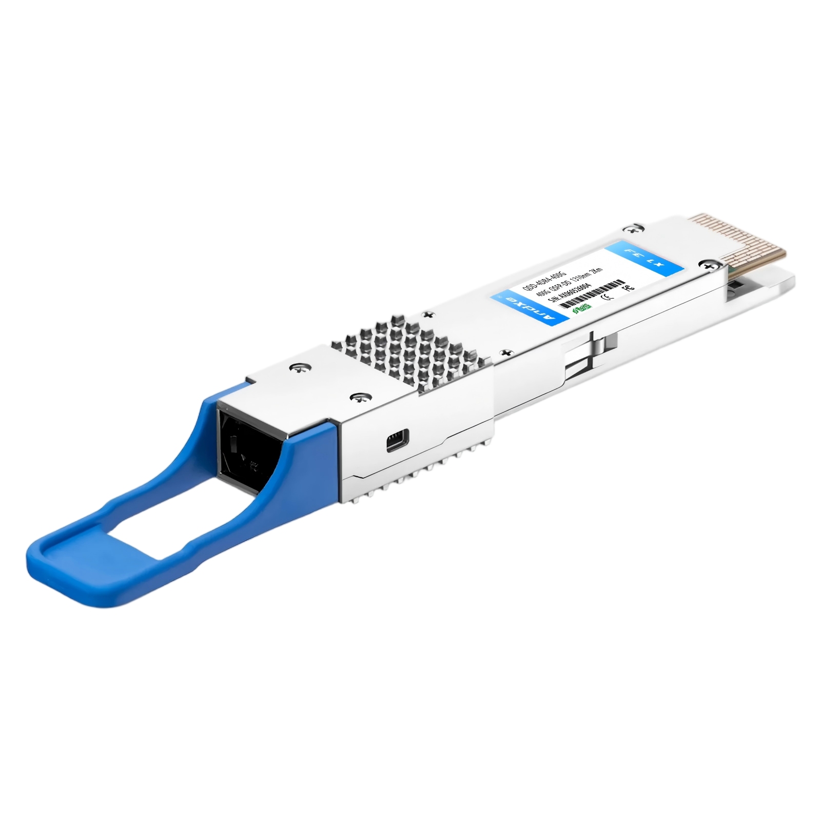 Arista 400GBASE-XDR4 兼容 400G QSFP-DD XDR4 PAM4 1310nm 2km FEC DOM MTP/MPO-12 单模光模块