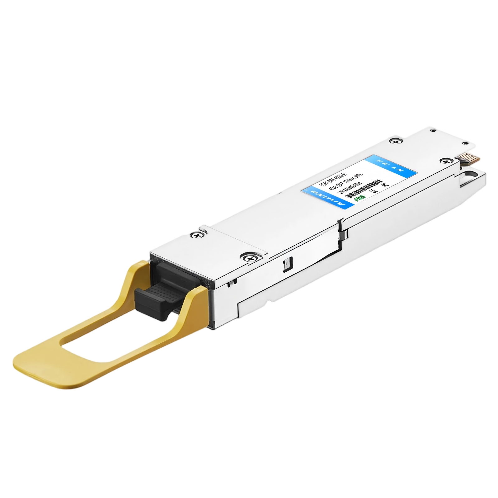 中性(Generic) 兼容 400GBASE-DR4 OSFP PAM4 1310nm 500m DOM MPO-12/APC 单模硅光模块