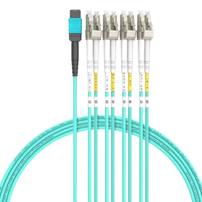 MPO光纤跳线MPO-LC 8芯
