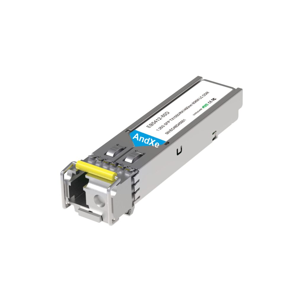 1.25G SFP BiDi TX1550/RX1490nm 80km LC千兆单纤光模块