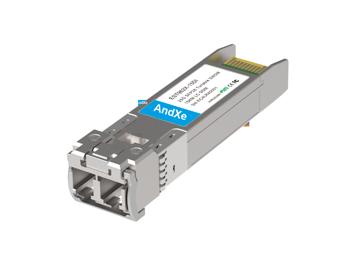 25G SFP28 可调 DWDM 15KM LC 光模块