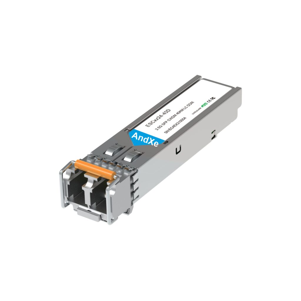 2.5G CWDM 1270~1610nm 40km LC SFP光模块