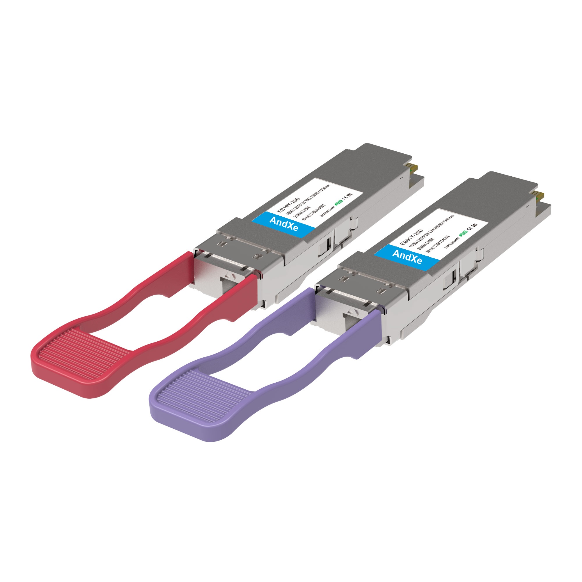 100G QSFP28 LR1 BIDI 20km LC 单纤光模块