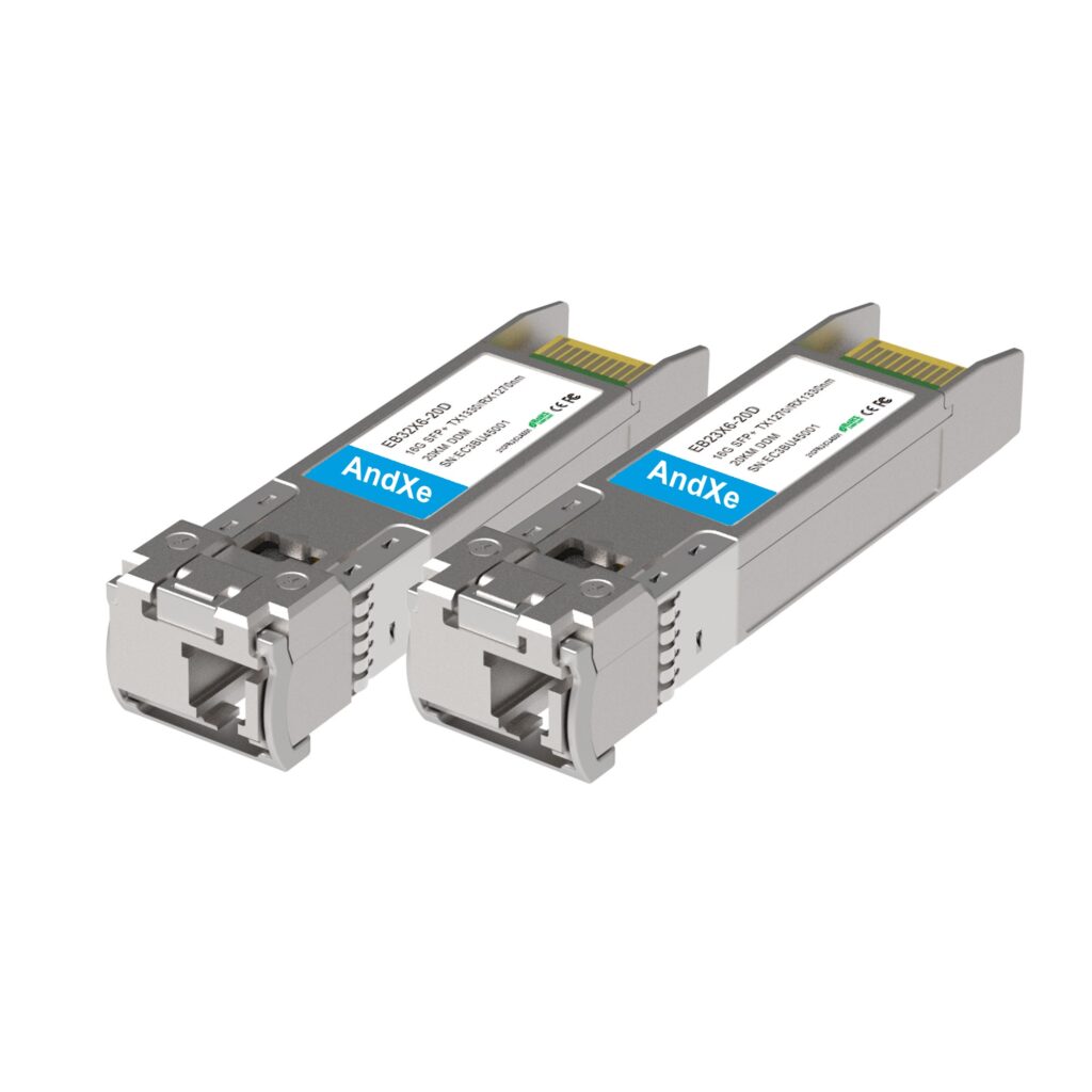 16G BiDi SFP+ TX1270/RX1330nm 20km LC 单纤光模块
