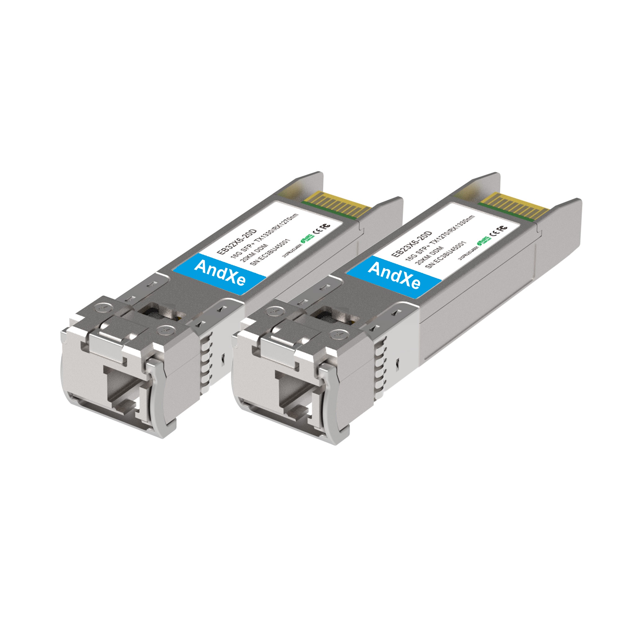16G BiDi SFP+ TX1270/RX1330nm 20km LC 单纤光模块