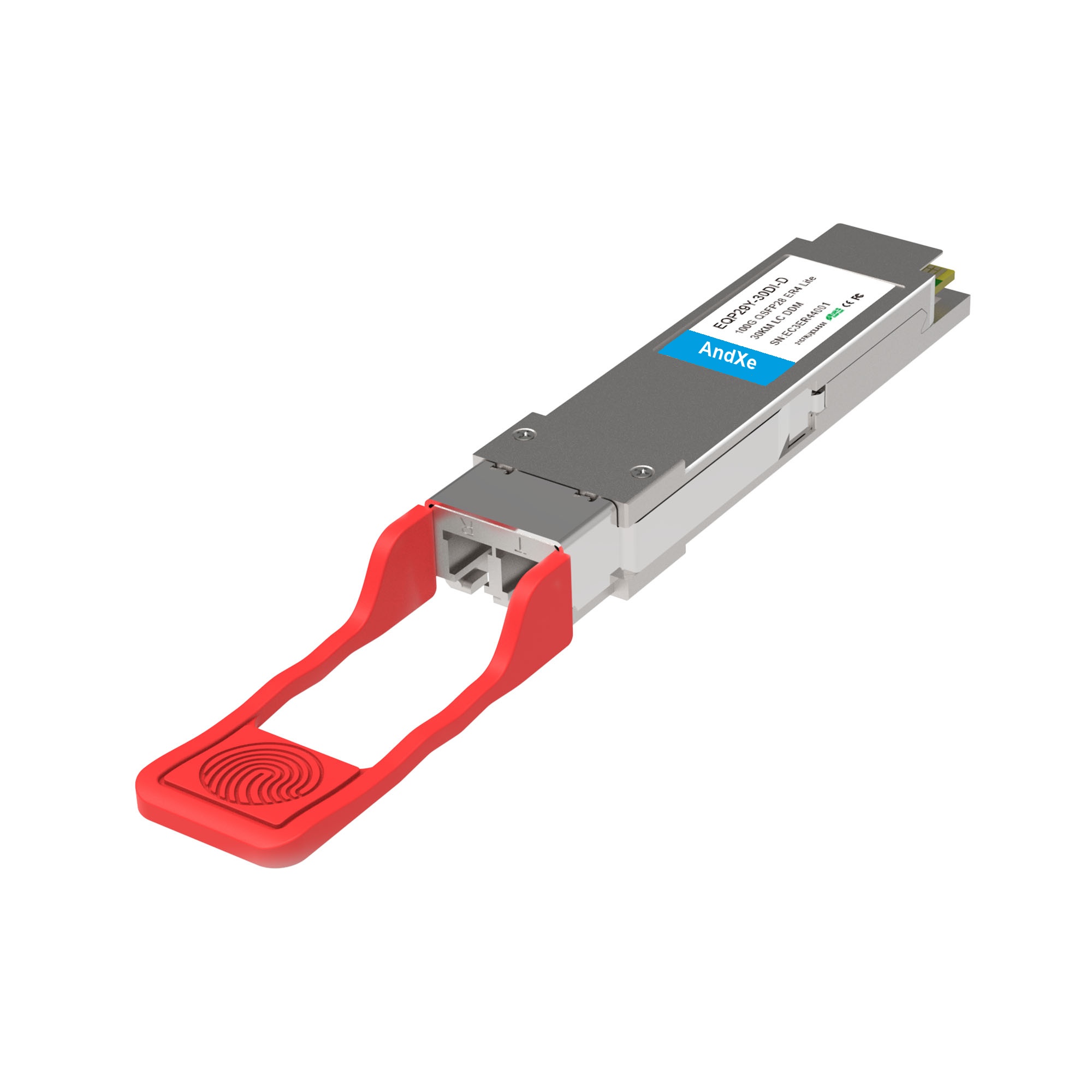 100G QSFP28 ER4 Lite 30km LC 单模光模块（DML）