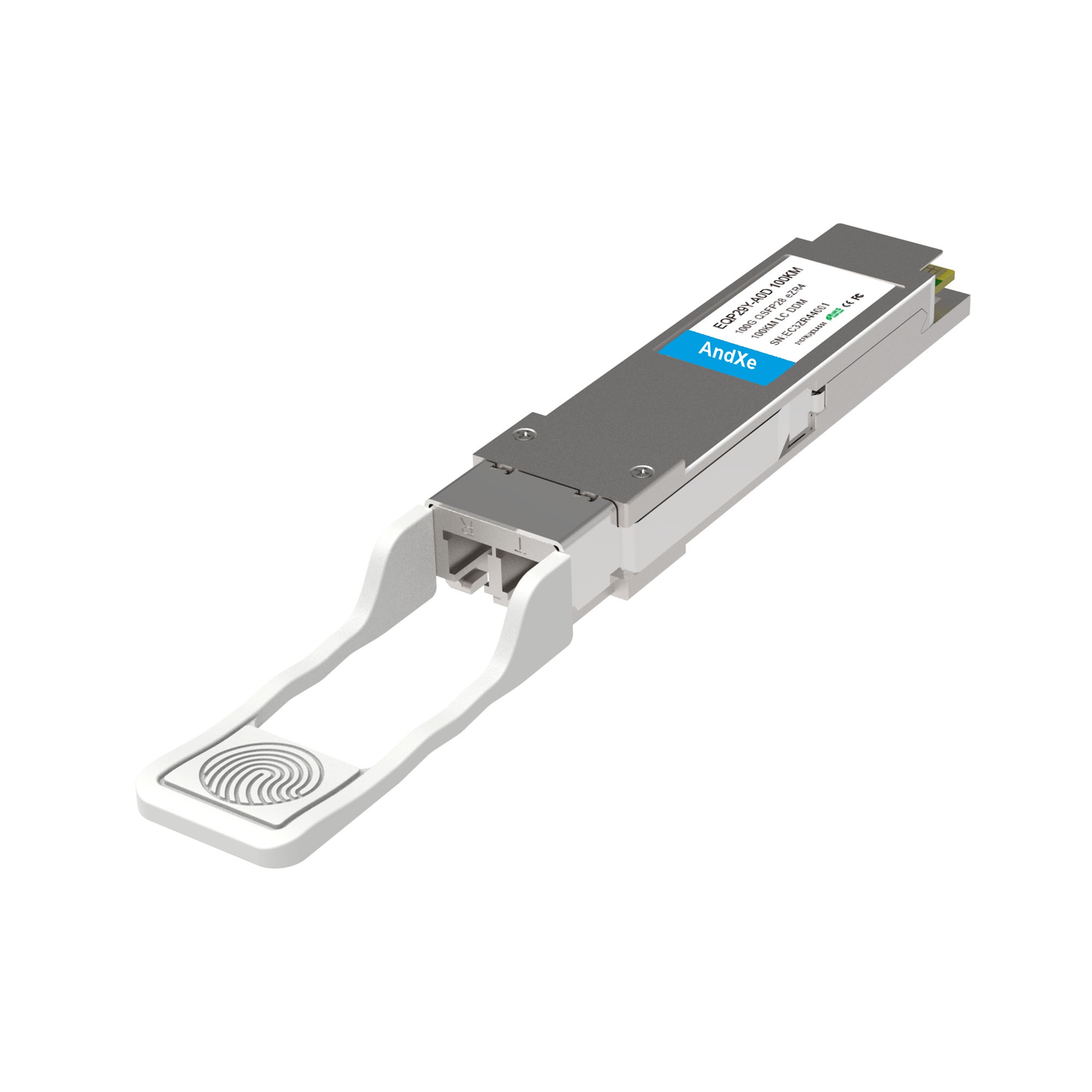 100G QSFP28 eZR4 100km LC 单模光模块