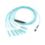 12芯MPO-6xLC双工 OM3多模光纤跳线