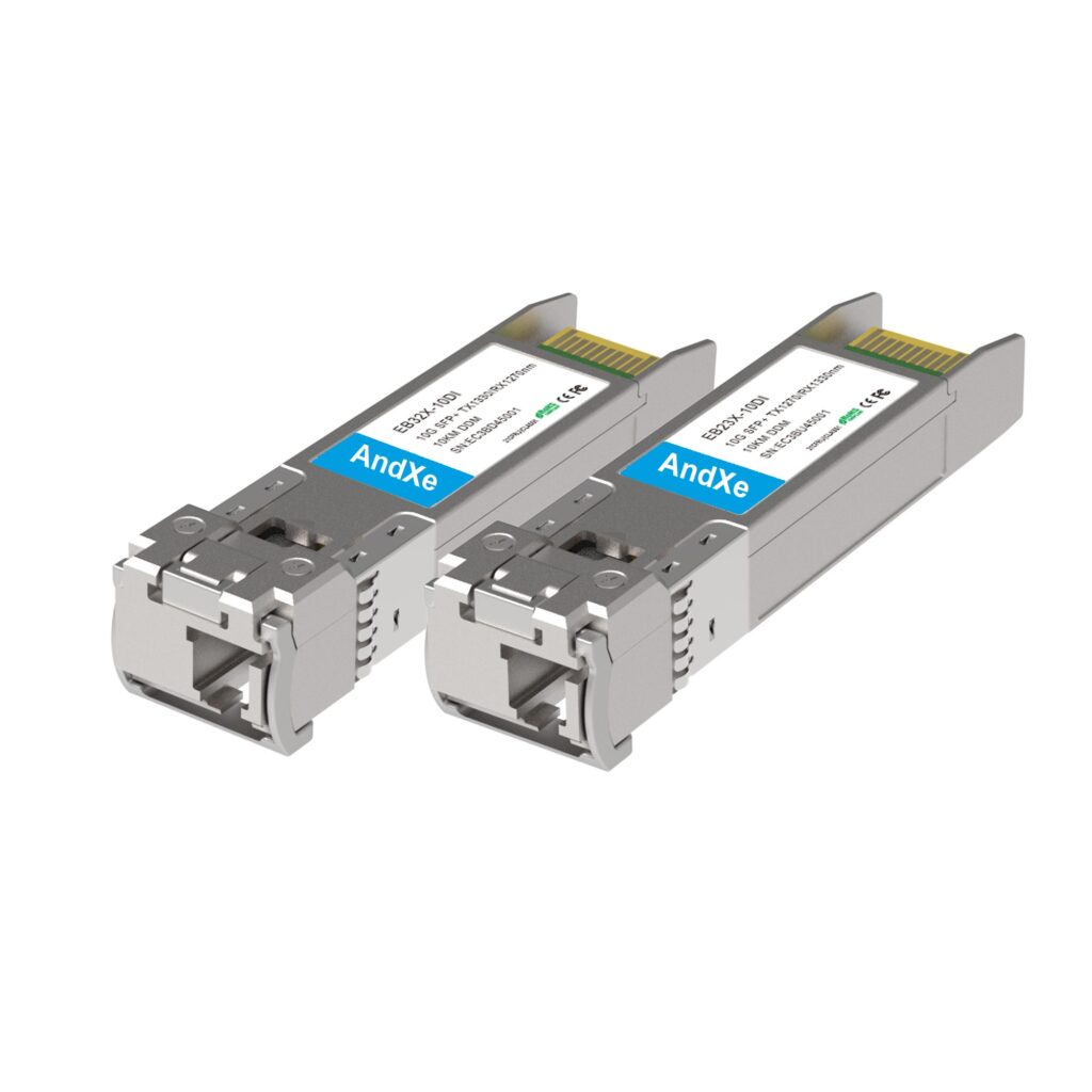 10G BiDi SFP+ TX1270/RX1330nm 10km LC 万兆单模单纤光模块