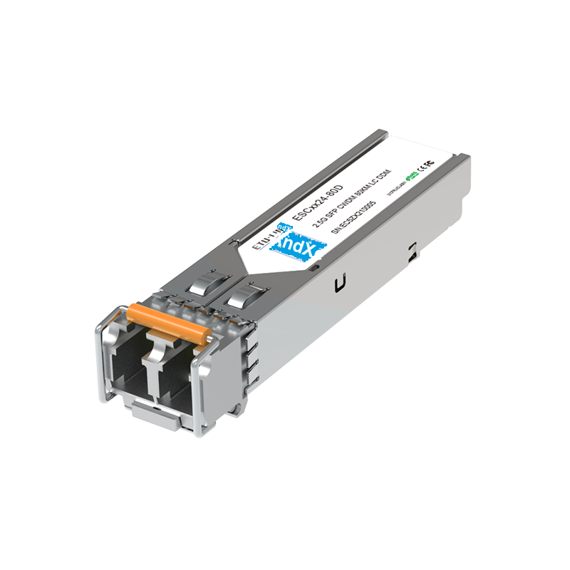 2.5G CWDM 1470~1610nm 80km LC SFP光模块