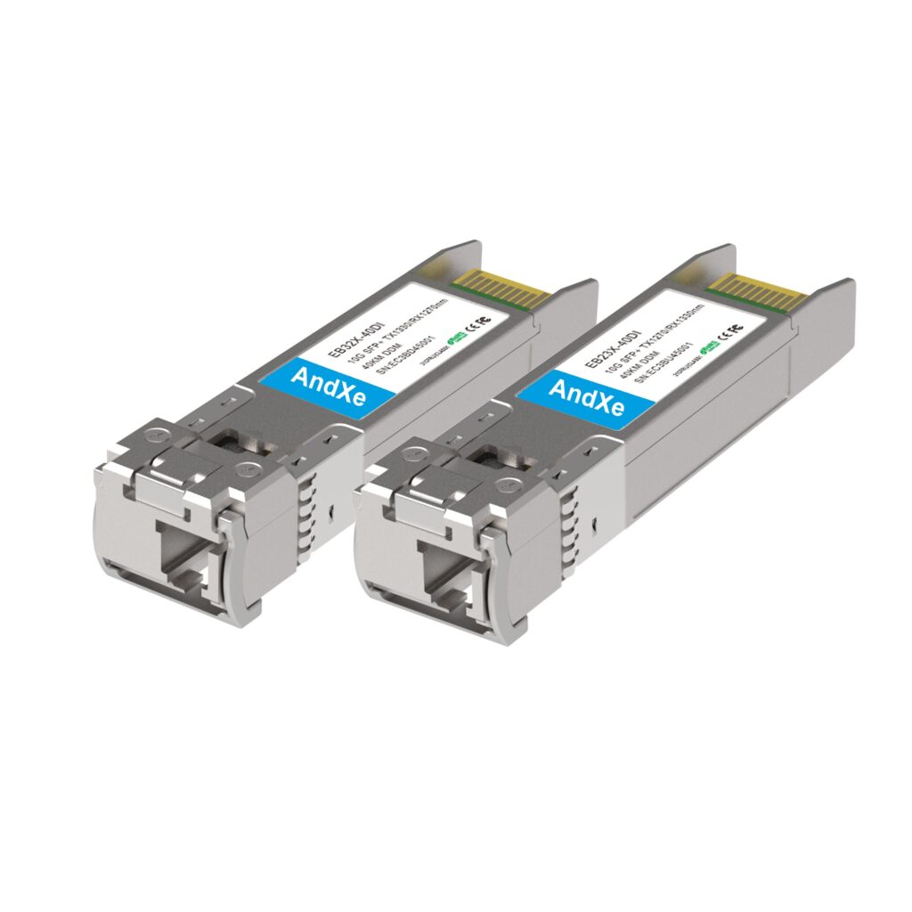 10G BiDi SFP+ TX1270/RX1330nm 40km LC 万兆单模单纤光模块