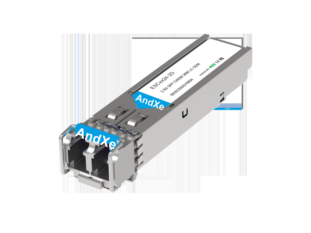 2.5G CWDM 1270~1610nm 2km LC SFP光模块