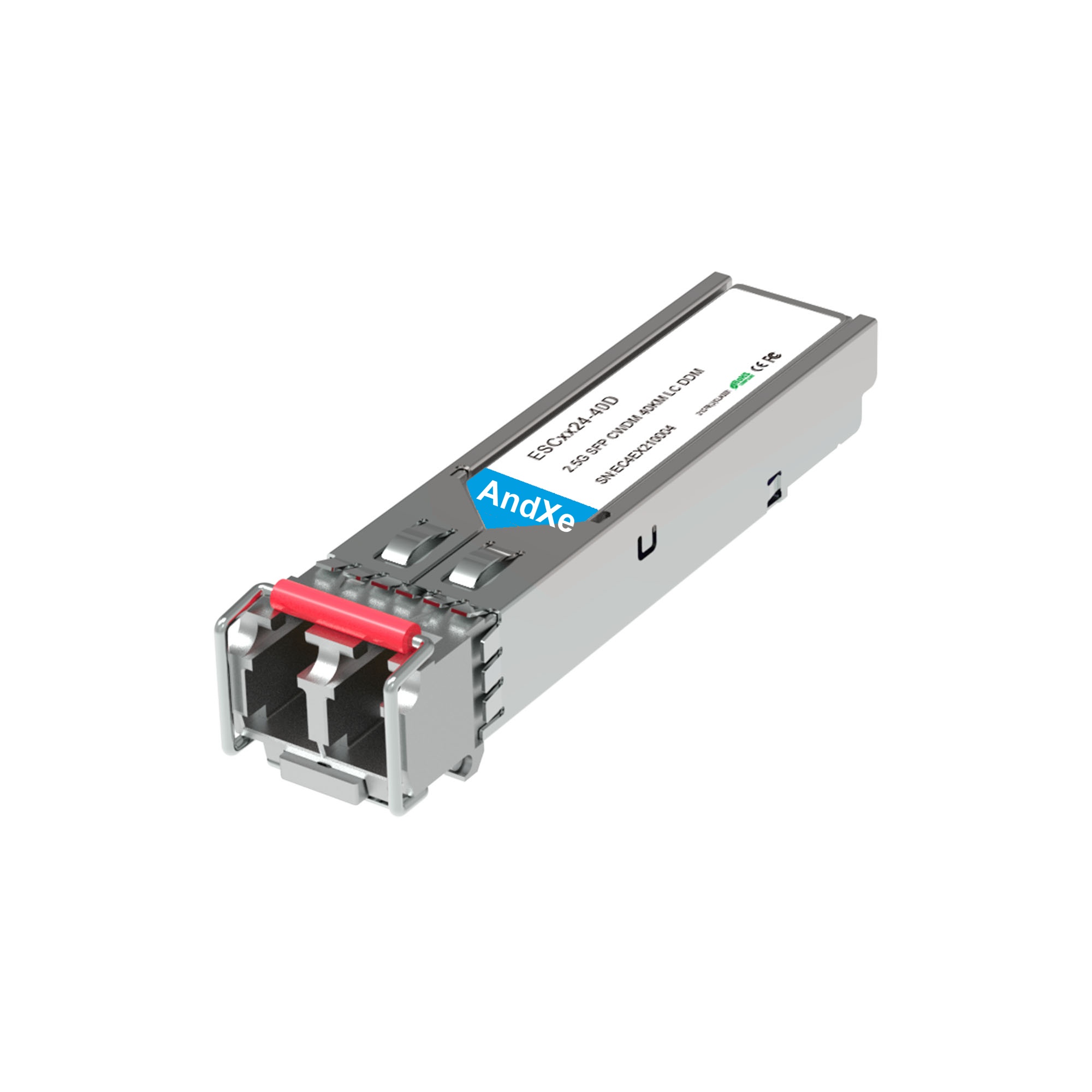 2.5G CWDM 1270~1610nm 40km LC SFP光模块